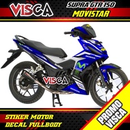 Decal SUPRA GTR 150 FULL BODY Sticker Supra GTR 150 stiker supra gtr 150 striping supra gtr 150 full