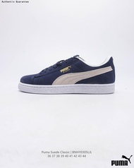 พูม่า PUMA Suede Classic Trendy Versatile Wear-resistant Non-slip Comfortable Casual Sports Shoes รองเท้าบุรุษและสตรี รองเท้าบาสเกตบอล รองเท้าเทนนิส รองเท้าวิ่งเทรล รองเท้าแตะ