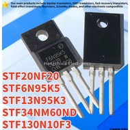 5PCS NEW high-quality STF34NM60ND TO-220F 34NM60ND STF6N95K5 6N95K5 STF13N95K3 13N95K3 STF20NF20 F20