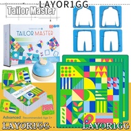 LAYOR1GG Tailor Master Battle Game, Cognitive Game 2-person Game Color Shape Matching Toy, Interesti
