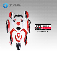 Nmax v2 Flairings Set Original With Decals Set World GP 60th Design Full Body Cover Garnish 14PCS Fu