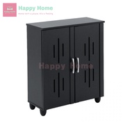 HASTING good ventilation 2 door wooden shoe cabinet / rak kasut murah / rak kasut kayu bertutup / al