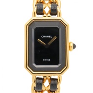 【二手】香奈兒 (Chanel) CHANEL 腕錶 Premiere S H0001 黑色鍍金 (GP) 皮革錶帶 Premiere S 女士二手 A