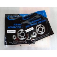 SUBAKIMOTO MOTORCYCLE REAR SPROCKET 428-36T & 428-35T SRL115