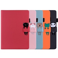 Tablet Case for Samsung Galaxy Tab A 10.1 (2019) SM-T510 Tab A 10.5 SM-T590 SM-T595 Tab A7 10.4 (2020) SM-T500 Tab S6 Lite SM-P610 Stand Functoin Cute animals Painting Cover