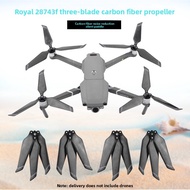 Suitable for DJI Mavic 2 Professional Zoom Edition Carbon Fiber Propeller 8743F Silent Noise Reducti