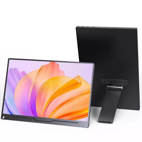 UPERFECT Portable VESA Monitor Stand with Hand Screw 7 to 18.5 inch Freestanding VESA Monitor Desk M