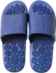 Reflexology &amp; Acupressure Massage Slippers Sandals Men Women Home Shower Shoes Promote Blood Circulation Provide Neuropathy Arthritis Plantar Foot Pain Relief