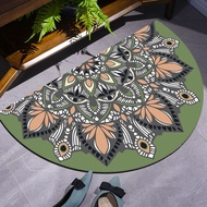 Ethnic style carpet door carpet Persian classic bed carpet manipulate living room bedroom Nordic/Pho