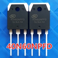 5Pcs Original Transistor Mosfet 40N60 40N60NPFD 60N60FD1 TO-3P 600V 40A IGBT for Inverter Welding Ma