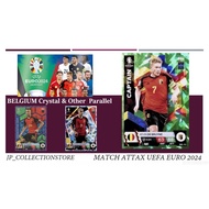 [Belgium] UEFA Euro 2024 Match Attax Football Parallel Cards