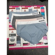 Reebok Women's Underwear Genuine Standard Elastic Soft Comfortable Set 6c (D10325)