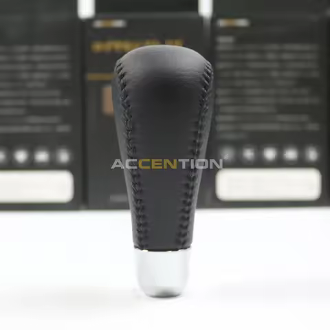 Black Leather Gear Shift Knob For NISSAN TEANA 2.5 J32 2008-2012 MURANO Z51 2008-2011 MAXIMA A35 200