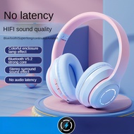 Wireless Headset with Microphone Noise Cancelling Headset Foldable Bass Bluetooth Headset