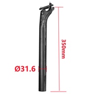 Toseek seatpost carbon 3K dệt Matt bù đắp 20mm ghế bài 27.2/31.6mm chiều dài 350/400mm xe đạp seatpo
