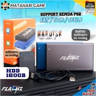 HDD PS2 160GB - Hardisk Eksternal PS2 - Support Semua PS2 Full Game - HDD 160GB, MULTI