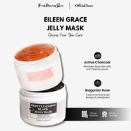 EILEEN GRACE DEEP CLEANSING BLACK JELLY MASK AND MOISTURIZE ROSE JELLY MASK - BLACKHEAD REMOVAL