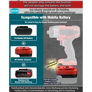for Makita to for Bauer Battery Adapter,Adaptor for Makita 18V Battery Charger for Bauer 20V Cordles