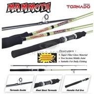 Tornado Mammoth 502 562 602 702 Length 150cm 168cm 180cm 210cm Spinning Fishing Rod Solid Fiber Acti