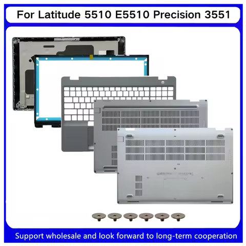 New For Kailxuling Latitude 5510 E5510 Precision 3551 LCD Back Cover 0F0N34 F0N34 /Front Bezel /Case
