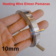 Heat-on wire plate 2mm to 10mm wide, 100 cm long