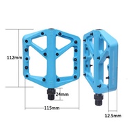 [Fiber] Bicycle Pedal Mountain Bike Road Aluminum Alloy Pedal Bicycle Pedal Aluminum Alloy Pedal Mou