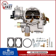 New 2 Barrel Marine Carburetor For Mercruiser 2.5 3.0L 4CYL With Long Linkage Replaces 3310-864940A0