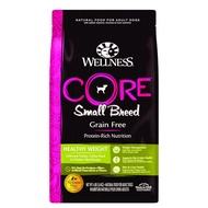 Wellness CORE Grain Free Dry Dog Food - Small Breed Healthy Weight - 4 lbs (1.8kg)