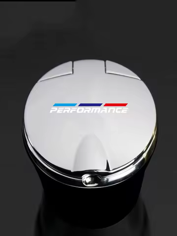 Portable LED Smoke Car Ashtray Cigarette Ash Holds Cup For BMW M Emblem E46 E36 E34 F10 E90 F30 E60