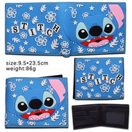 LUOU Wallet Cartoon Wallet Holiday Gift Stitch Silicone Wallet Student Wallet