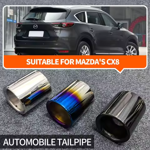 Car tail is suitable for Mazda CX-5CX4CX3 CX7 CX8 Atz special car modification exhaust pipe tailpipe