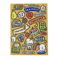 ssktmmee - Glitter sticker (words)