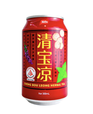 【mfoods】【Bundle of 2 cartons】【Yeo's】Canned Drinks - Cheng Bou Leong Herbal Tea 300ml x 24 cans【LOCAL SG DELIVERY】