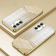 Glitter Plating Silicone Phone Case for Samsung Galaxy S25FE A57/37/27/17/07 A56/36/26/16/06 A55/35/