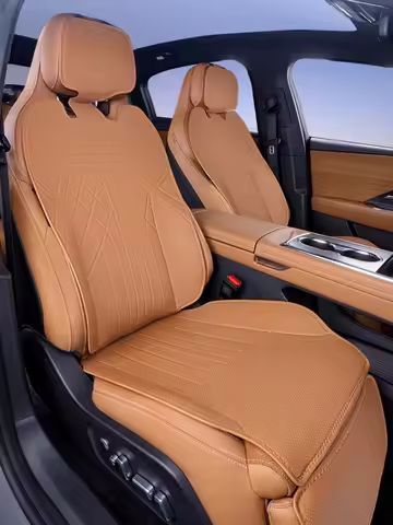 For Mazda EZ6 2025 2026 Car Seat Cover Sets Breathable Leather Anti-scratch Front Rear Seat Cushion 