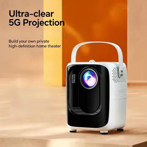 A007 Mini HD Portable Android Projector Indoor Home Theater Portable Entertainment System for Family