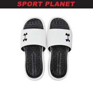 Under Armour Men Playmaker Fixed Strap Slides Shoe Kasut Lelaki (3000061-102) Sport Planet 18-5