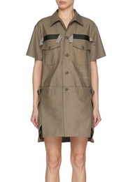 SACAI X WTAPS MULTI POCKET MINI DRESS