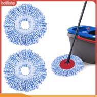 {bolilishp}  Spin Mop Refill Pads Mop Head Replacement 3pcs Super Soft Microfiber Spin Mop Replacement Head Lint Free Machine Washable Easy to Replace High Quality Mop for Efficien