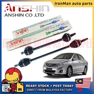 ORIGINAL ANSHIN JAPAN DRIVE SHAFT TOYOTA ALTIS 2008-2010 ZZE141 1.6,ZZE142 1.8 (U-TO981417HD/U-TO981