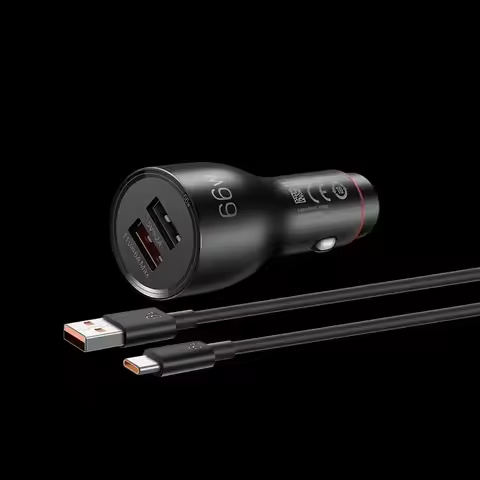 Honor SuperCharge Car Charger 66W Max Dual USB QC2.0 FCP SCP Fast Charge Universal Compatibility Wit