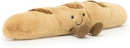 Jellycat Amuseables Baguette Stuffed Toy, 13.5 inches | Food Plush | Fun Gift Idea