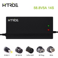 HYTRIDE 58.8V 5A 14S Lithium Ion Charger For 52V 5A Lithium Battery E-Bike Charger Electric Bike Charger