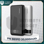 Pineng PN861 PD Powerbank Slim Design Power Bank Quick Charger 3.0 PD Fast Charging PN-861 PN 861 20