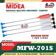 MFW-701S COMPATIBLE WITH MIDEA Washing Machine Absorber (DAMPER) Suspension Rod MFW 701S MFW701 MFW7