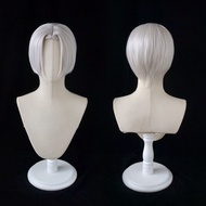 Wig Rambut Sintetis Pendek Tahan Panas Model Kurokawa Izana Untuk