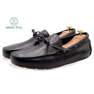 ARDEN TEAL Esperanza Black Moccasins
