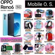 OPPO Reno 6 5G (8GB RAM + 128GB) 5G Smartphone - 1 Year OPPO
