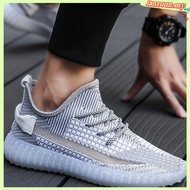 【Ready stock】High Quality Breathable Flying Coconut Shoes Yezzy Boost 350v2 Sneakers Men's Women's S