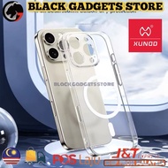 iPhone 16 Pro Max / iPhone 16 Pro / iPhone 16 Plus / iPhone 16 Xundd Transparent Magnetic Case